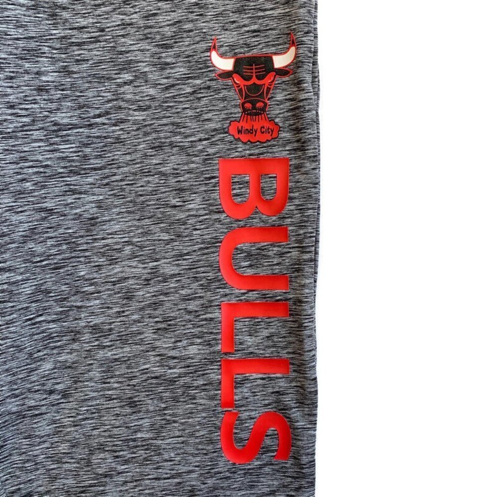 NBA Chicago Bulls GIII Sports 4 Her Sideline Skinny Pants Womens Size XL Grey - Picture 4 of 7